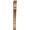 Ekena Millwork Merced Slat Smooth Bracket, Western Red Cedar, 3 1/2"W x 34"D x 40"H BKT04X34X40MRC06SWR - alternate 2